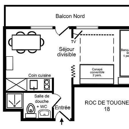 Résidence Roc De Tougne Méribel